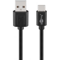 1,0m USB 2.0-Kabel, Typ-C auf Typ-A