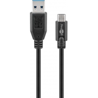 2m USB 3.0-Kabel, Typ-A auf Typ-C